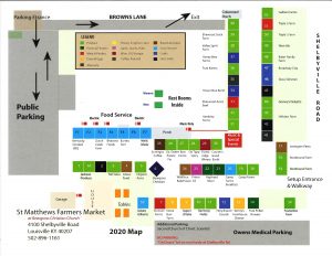 2020 Vendor Map